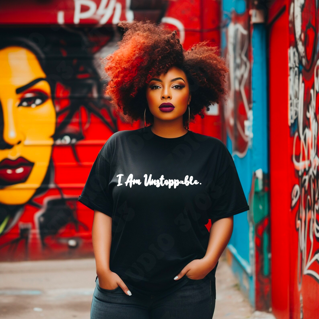 I Am Unstoppable Short Sleeve T-shirt