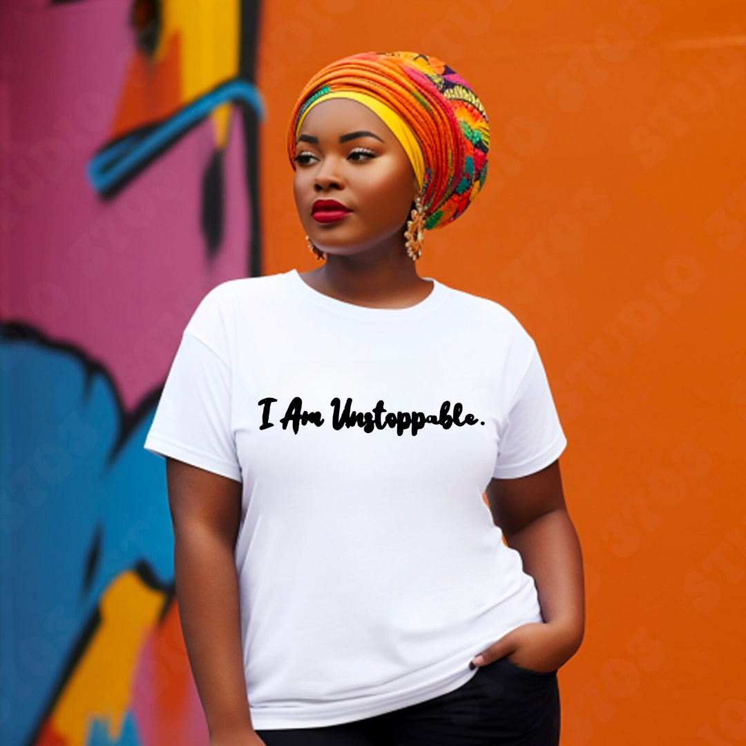 I Am Unstoppable Short Sleeve T-shirt