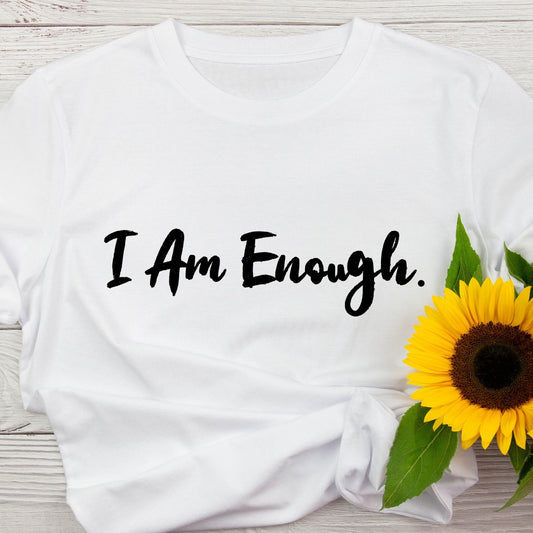I Am Enough Short Sleeve T-shirt